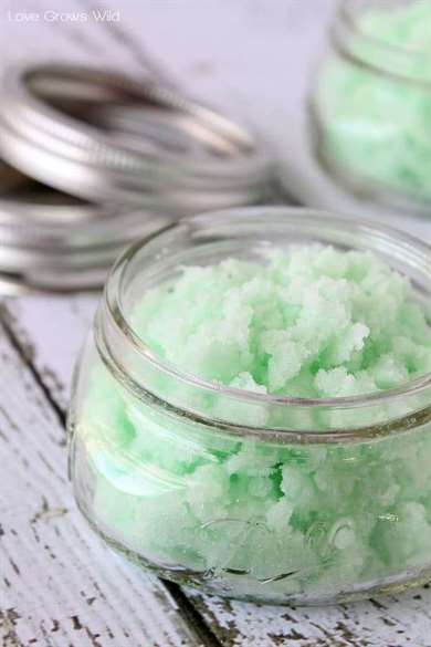 Mint Sugar Scrub Quà tặng Giáng sinh cho cô ấy