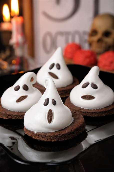 Bánh ma dễ dàng khai vị halloween