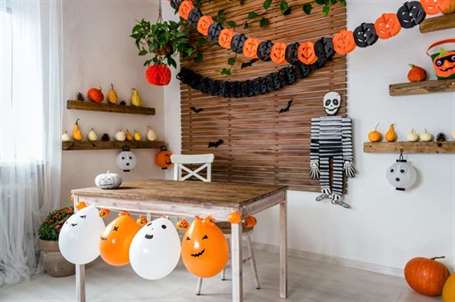 Ý tưởng trang trí căn hộ Halloween 