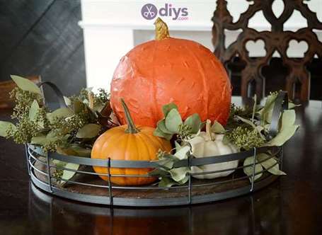 Giấy maché halloween bí ngô 