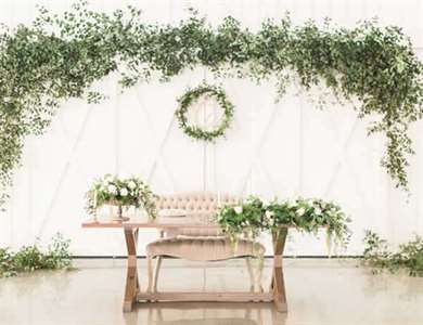 1641701260 872 Farmhouse Wedding Inspiration Full of Greenery