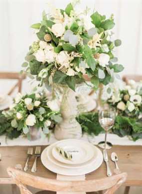 1641701271 200 Farmhouse Wedding Inspiration Full of Greenery