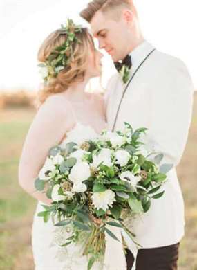 1641701281 996 Farmhouse Wedding Inspiration Full of Greenery