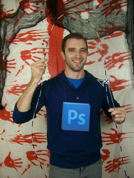 Photoshop Trang phục Halloween dễ dàng cho nam giới 