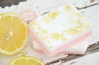 Pink Lemonade Soap DIY