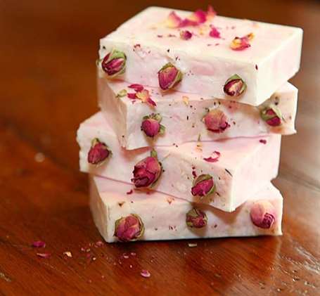 DIY Rose Shea Butter Soap