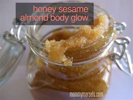 Tự làm Honey Sesame Body Glow