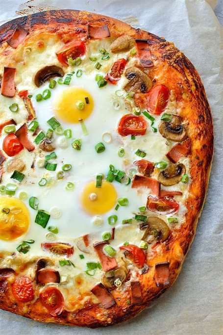 Pizza cho bữa sáng - thưởng thức pizza bất cứ lúc nào trong ngày với công thức pizza cho bữa sáng tuyệt vời này!