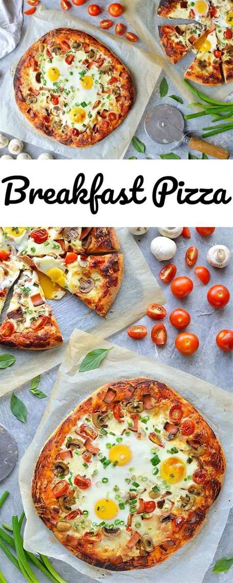 Pizza cho bữa sáng - thưởng thức pizza bất cứ lúc nào trong ngày với công thức pizza cho bữa sáng tuyệt vời này!