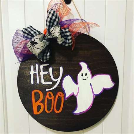 Treo biển hiệu cho lễ hội halloween