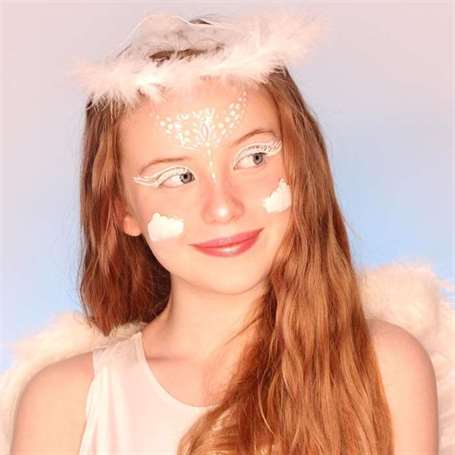 Angel halloween makeup every angel has wings