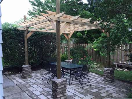 Chuồng gốm lấy cảm hứng từ diy pergola