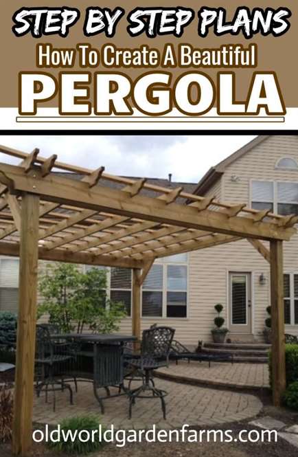 Kế hoạch tự làm pergola