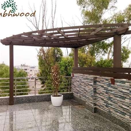 Pergola góc