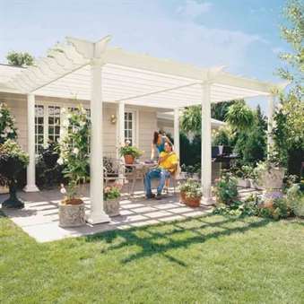 Pergola trắng