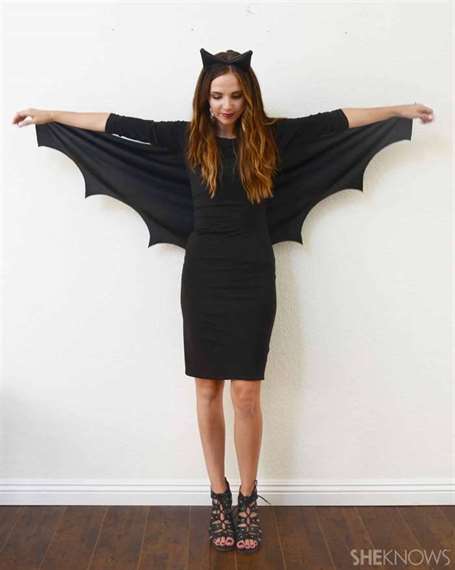 Bat diy halloween costume