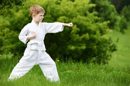 Trang phục Halloween cho Bé Karate