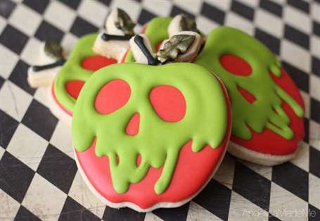 Halloween Cookies - Táo độc