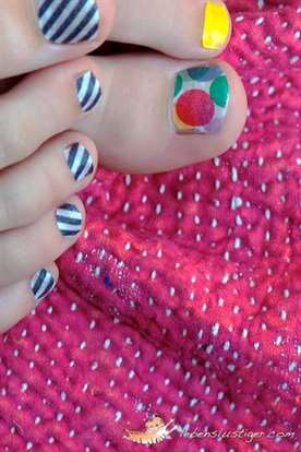 washi pedicure