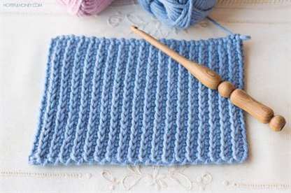 Crochet Rib Stitch