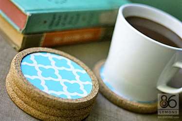 DIY Cork Coasters