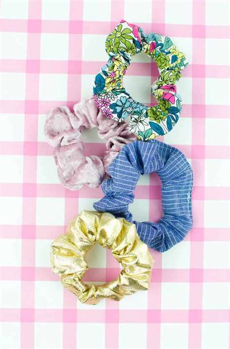 Diy scrunchies làm thế nào để