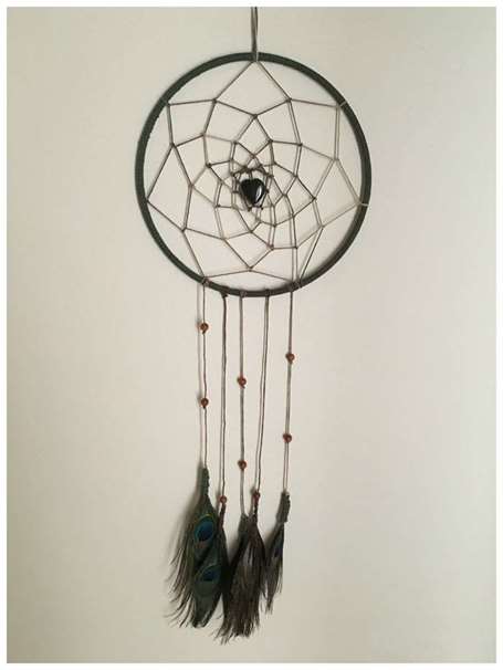 Dreamcatcher bằng da tự làm