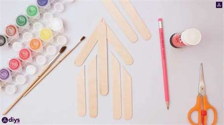 Diy popsicle stick dạng ngôi nhà