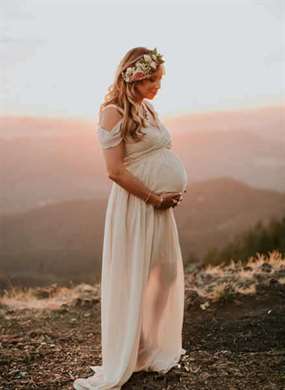 Những bức ảnh về thai phụ trên núi vào lúc hoàng hôn - Lấy cảm hứng từ điều này