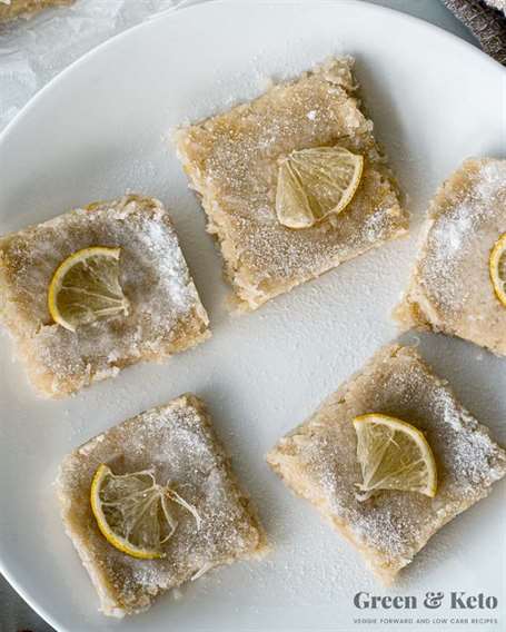 Keto Lemon Bars 