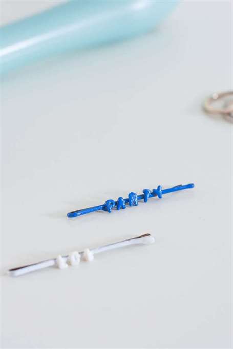 Tự làm chữ bobby pin bộ 3