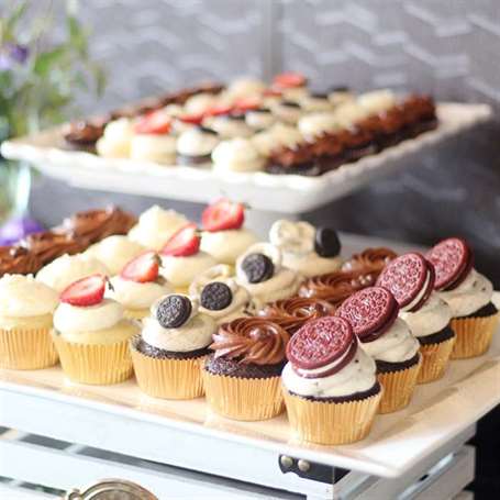 Tất cả bàn tráng miệng cupcake