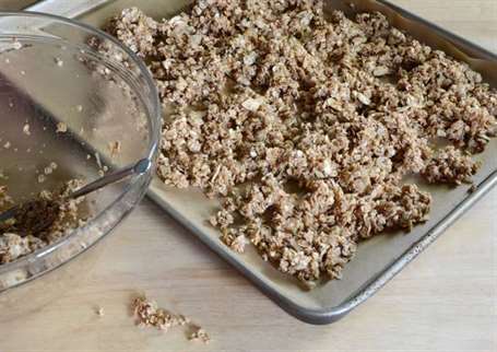 Bí ngô granola công thức bước 7