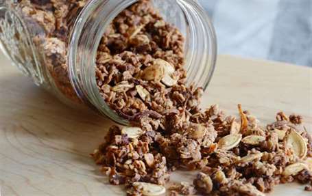 Bí ngô granola công thức cuối cùng 3