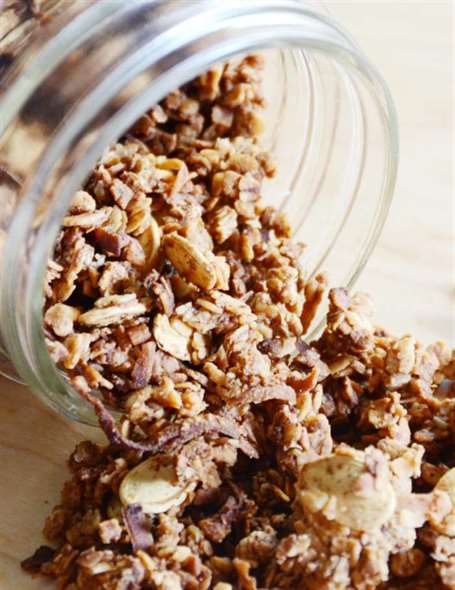 Bí ngô granola công thức cuối cùng 5