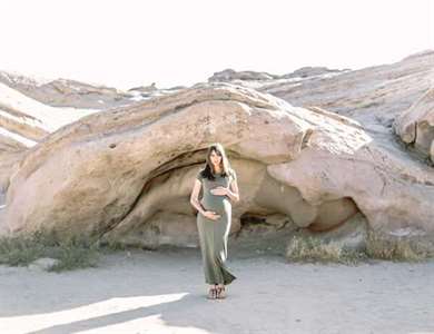 Hình ảnh thai sản mùa hè trên sa mạc - Lấy cảm hứng từ điều này