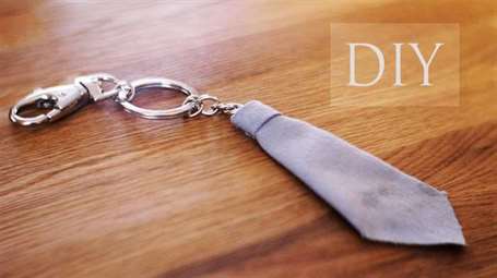 Diy mini nectie keyring cưới ưu đãi