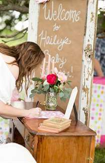 Rustic Pink Farm Baby Shower - Lấy cảm hứng từ cái này