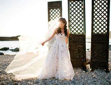 Moody Beach Elopement với chi tiết Ma-rốc - Lấy cảm hứng từ điều này