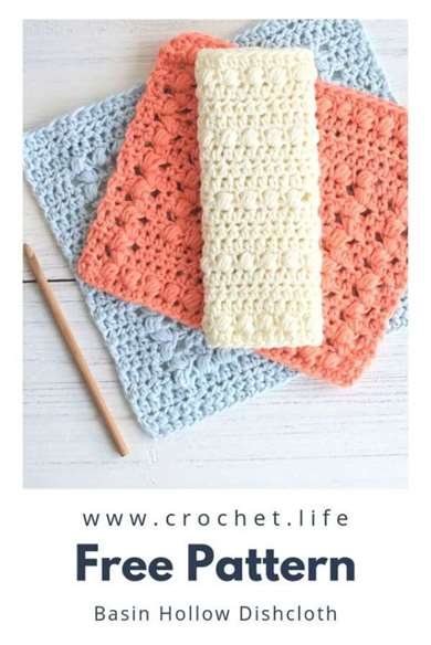 Tự làm đĩa vải crochet 2