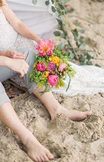 Bohemian Beach Wedding Inspiration - Lấy cảm hứng từ điều này