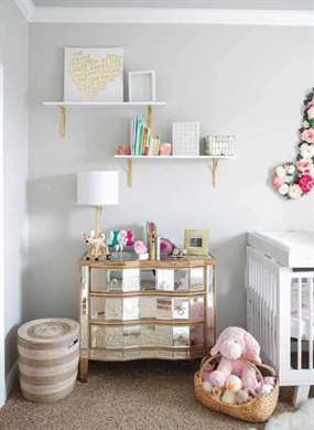 Plush Pink & White Nursery - Lấy cảm hứng từ điều này