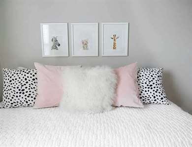 Plush Pink & White Nursery - Lấy cảm hứng từ điều này