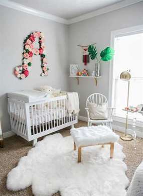 Plush Pink & White Nursery - Lấy cảm hứng từ điều này