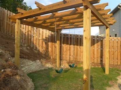 Bộ xích đu Diy pergola