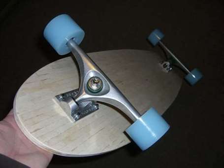 Popsickle stick longboard boong