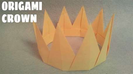 Vương miện Origami