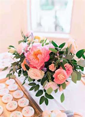 Pink Floral Baby Shower - Lấy cảm hứng từ điều này