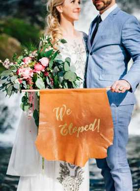 Woodsy Bohemian Elopement - Lấy cảm hứng từ điều này