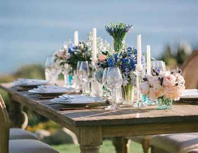 Peach & Blue Beachfront Wedding Inspiration - Lấy cảm hứng từ điều này